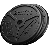 Marbo Sport Juego de Pesas de Pesas de Hierro Fundido olímpico ø50 - 51 mm | Establecer Opciones de 30 kg - 50 kg - 60…